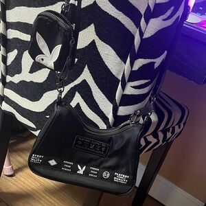 PLAYBOY Black Crossbody Bag Set